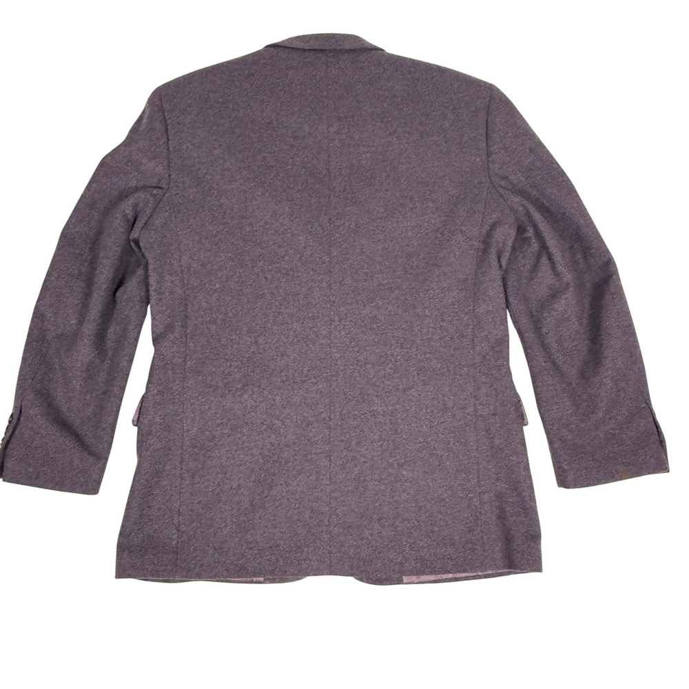 Gianfranco Ruffini Italy Collection Cashmere Blend Gray Wool Blazer R-40 - Picture 3 of 11